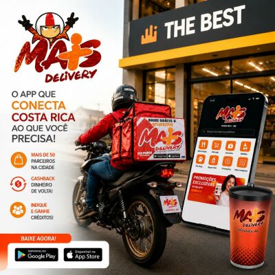 Imagem da notícia Mais Delivery estreia em Costa Rica com explosão de pedidos e movimenta comércio local
